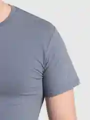 Серый мужская футболка