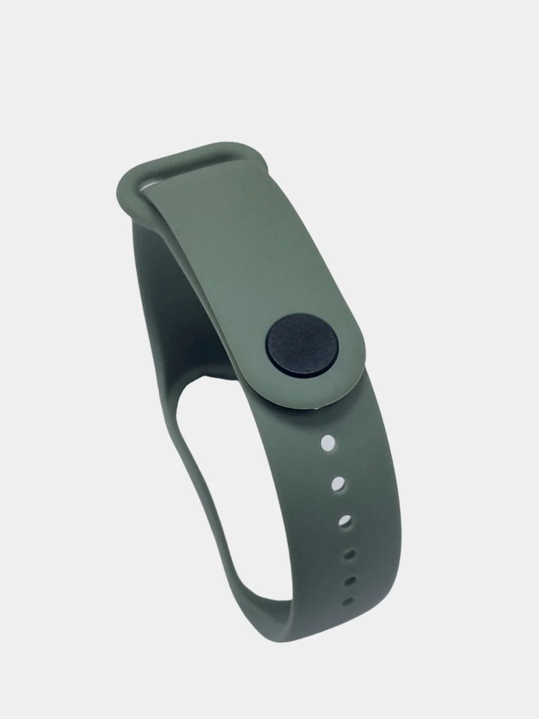 Зелёный хаки силиконовый ремешок для фитнес-браслета Xiaomi Mi Band 7