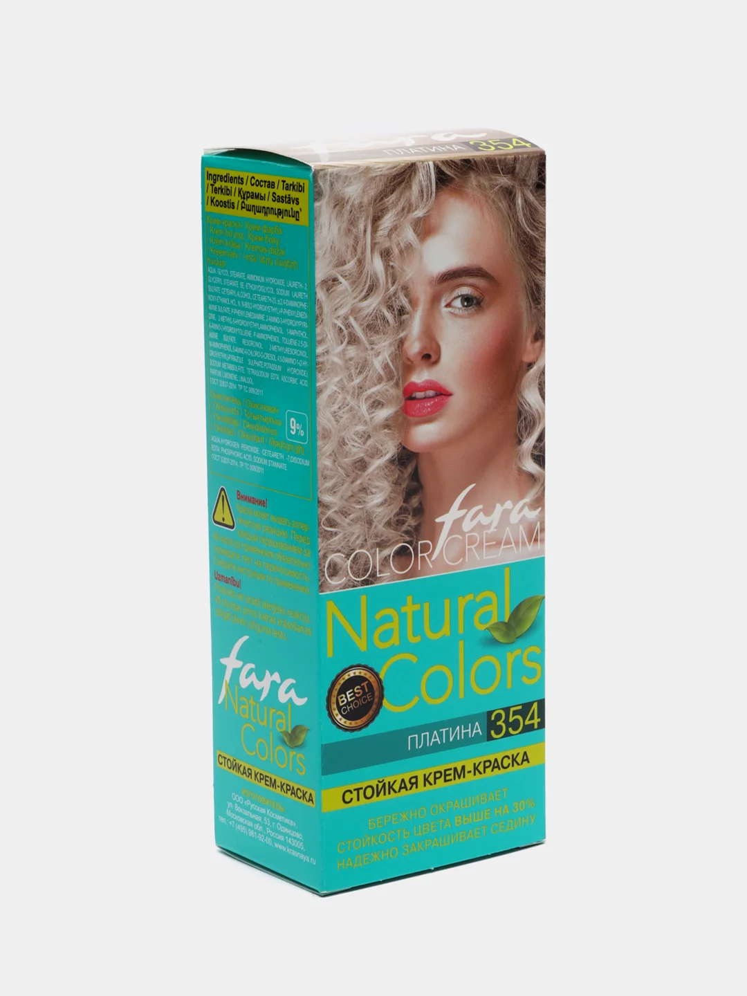 Краска для волос Fara Natural Colors