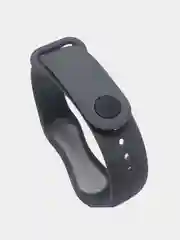 Угольный силиконовый ремешок для фитнес-браслета Xiaomi Mi Band 7