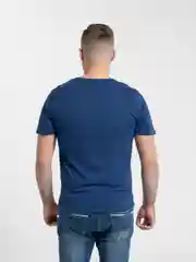 Индиго футболка мужская с принтом