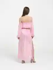 Конфетный пляжный костюм топ и юбка