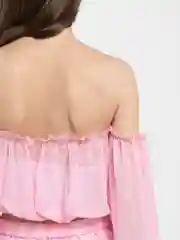 Конфетный пляжный костюм топ и юбка