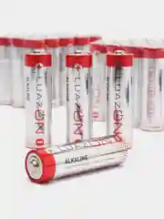 Батарейка алкалиновая (щелочная) Luazon, AA, LR6, набор 40 шт