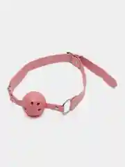 Розовый кляп в рот с мячиком для БДСМ, ролевых игр, косплея,шарик-кляп BDSM