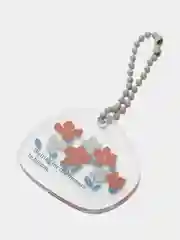 Бордовый брелок для ключей