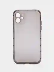 Серый чехол на iPhone 13, 12, 11, 7, 8, SE 2020, Plus, X, XS, XR, Max, Pro, mini, прозрачный