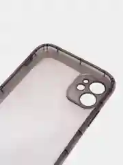 Серый чехол на iPhone 13, 12, 11, 7, 8, SE 2020, Plus, X, XS, XR, Max, Pro, mini, прозрачный