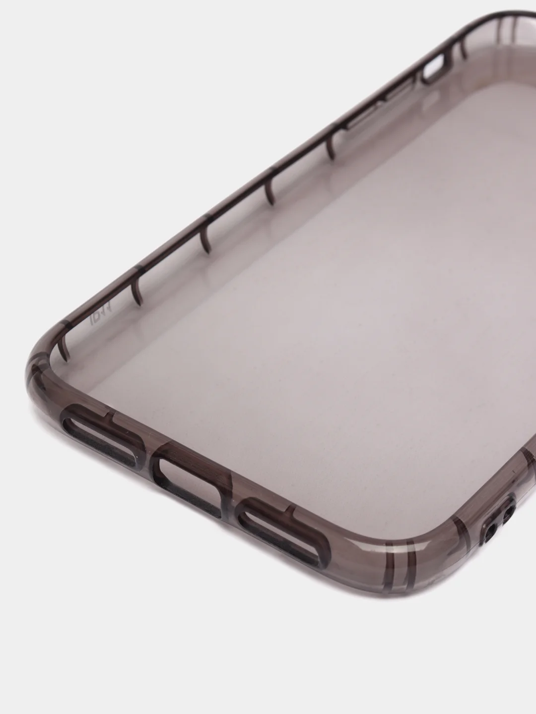 Серый чехол на iPhone 13, 12, 11, 7, 8, SE 2020, Plus, X, XS, XR, Max, Pro, mini, прозрачный