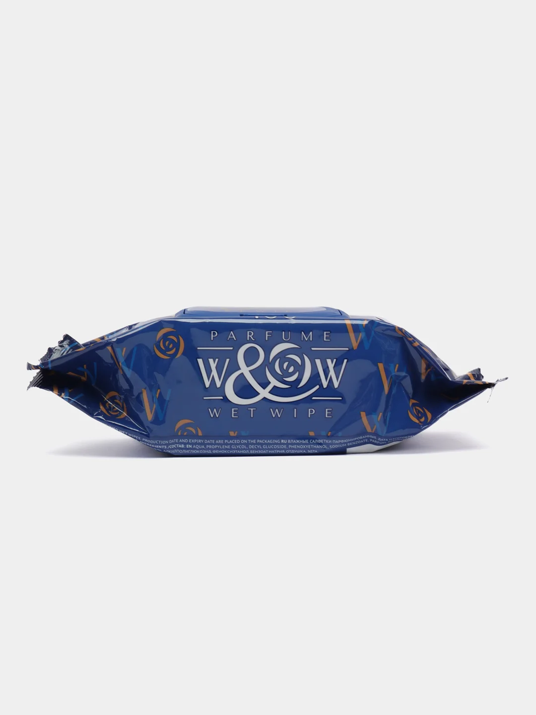 Синий влажные салфетки "W&W" BLUE OCEAN 100шт