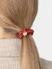 Конфетный резинка для волос с бусинами и подвеской, 1 штука