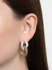 Желтый серьги
