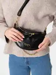 Черный сумка женская на плечо
