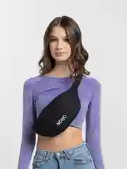 Черный поясная сумка Nono, унисекс