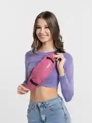 Розовый поясная сумка, спортивная, через плечо, унисекс