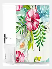 Карамельный штора для ванной комнаты 145*180