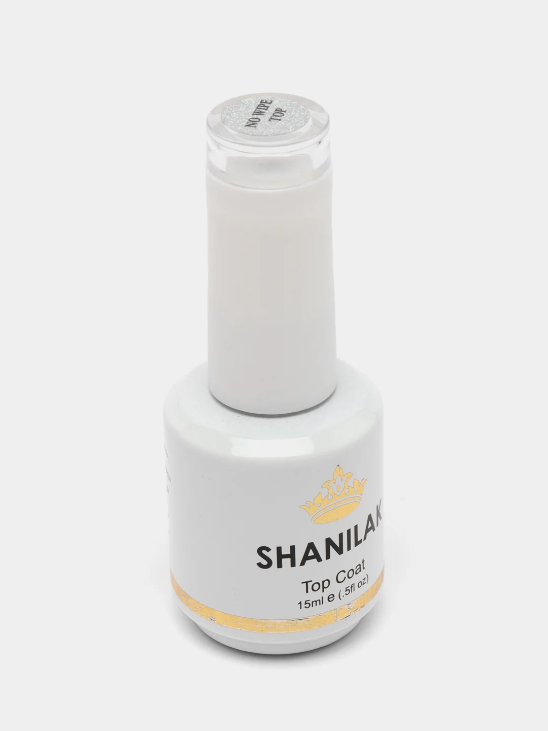 Прозрачный топ без липкого слоя Shanilak Super Shine для маникюра, 15 мл
