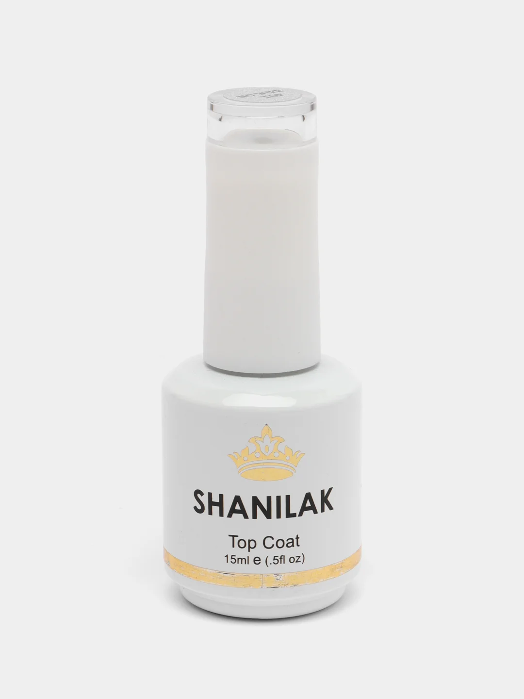Прозрачный топ без липкого слоя Shanilak Super Shine для маникюра, 15 мл