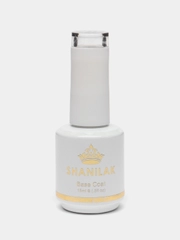 Каучуковая база для маникюра Shanilak Rubber Lux, прозрачная, 15 мл