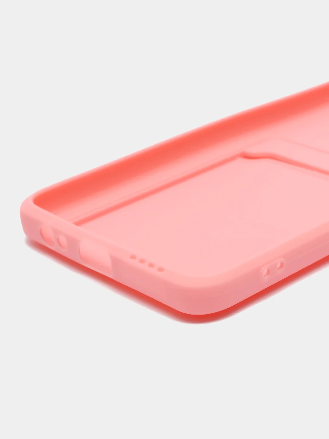 Розовый чехол XIAOMI POCO M5S / Redmi Note 10 / NOTE 10s  для пластиковой карточки , защита камеры