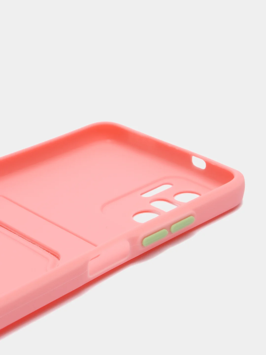 Розовый чехол XIAOMI POCO M5S / Redmi Note 10 / NOTE 10s  для пластиковой карточки , защита камеры