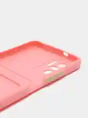 Розовый чехол XIAOMI POCO M5S / Redmi Note 10 / NOTE 10s  для пластиковой карточки , защита камеры