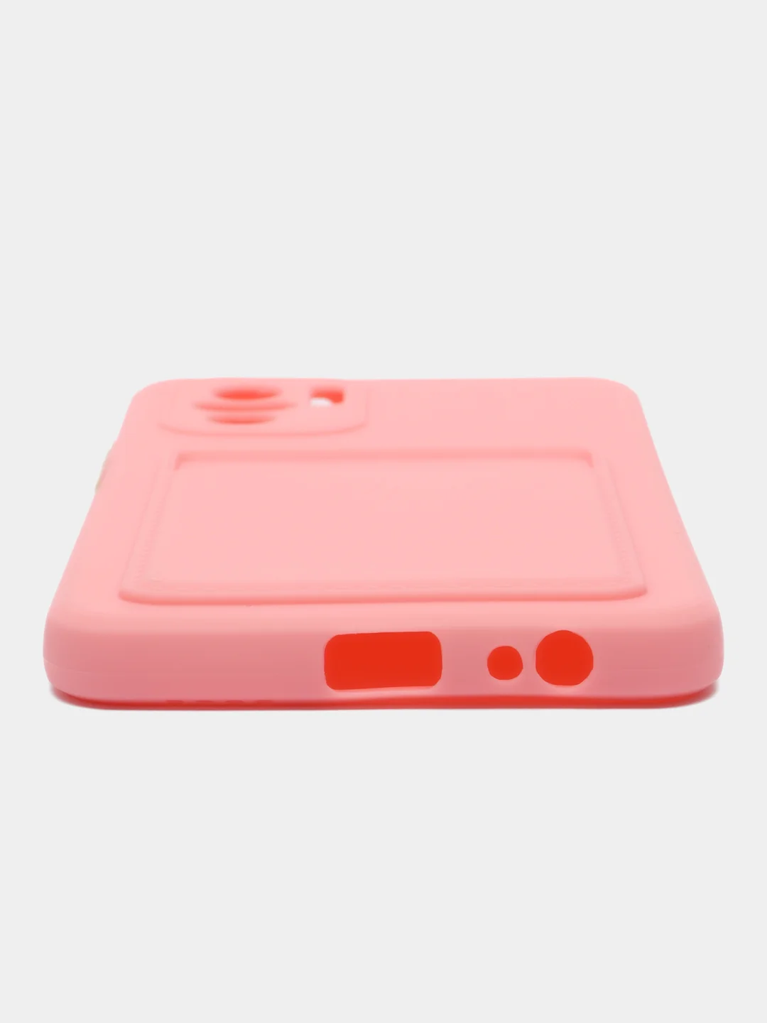 Розовый чехол XIAOMI POCO M5S / Redmi Note 10 / NOTE 10s  для пластиковой карточки , защита камеры