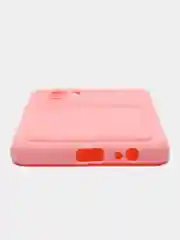 Розовый чехол XIAOMI POCO M5S / Redmi Note 10 / NOTE 10s  для пластиковой карточки , защита камеры
