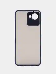 Темно-синий чехол для Realme C30S / REALME C30 / Narzo 50i prime с защитой камеры