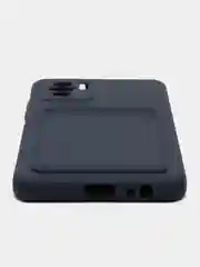 Темно-синий чехол XIAOMI POCO M5S / Redmi Note 10 / NOTE 10s  для пластиковой карточки , защита камеры