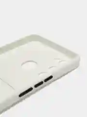 Бежевый чехол TECNO SPARK 8C  / TECNO SPARK GO 2022 с защитой камеры, карман для пластиковой карты