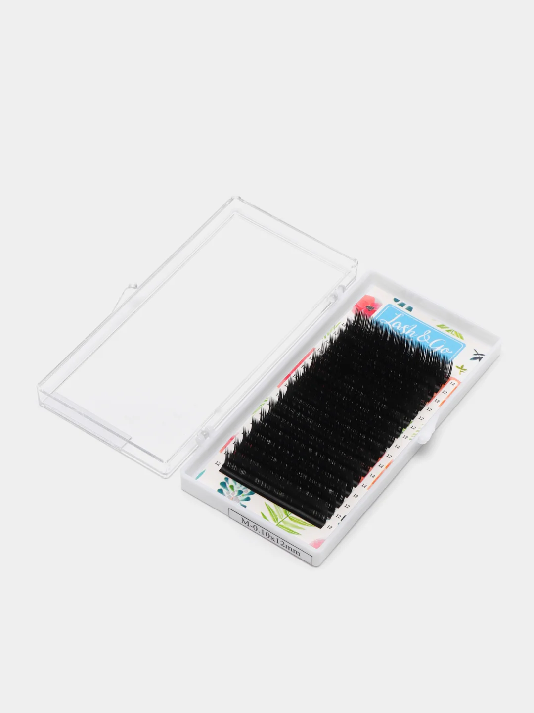 Ресницы для наращивания черные Lash&Go, 16 линий