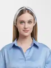Бежевый повязка на голову
