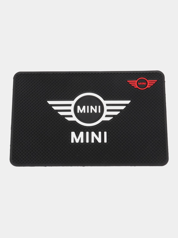 Противоскользящий коврик на панель с логотипом автомобиля MINI, не липкий
