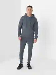 Серый спортивный костюм мужской: штаны, толстовка , Весна осень