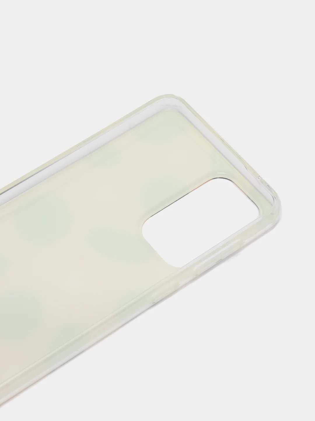 Кремовый чехол для Samsung Galaxy A33, Самсунг Галакси А33 5G, силиконовый, с рисунком