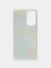Голубой чехол для Samsung Galaxy A33, Самсунг Галакси А33 5G, силиконовый, с рисунком