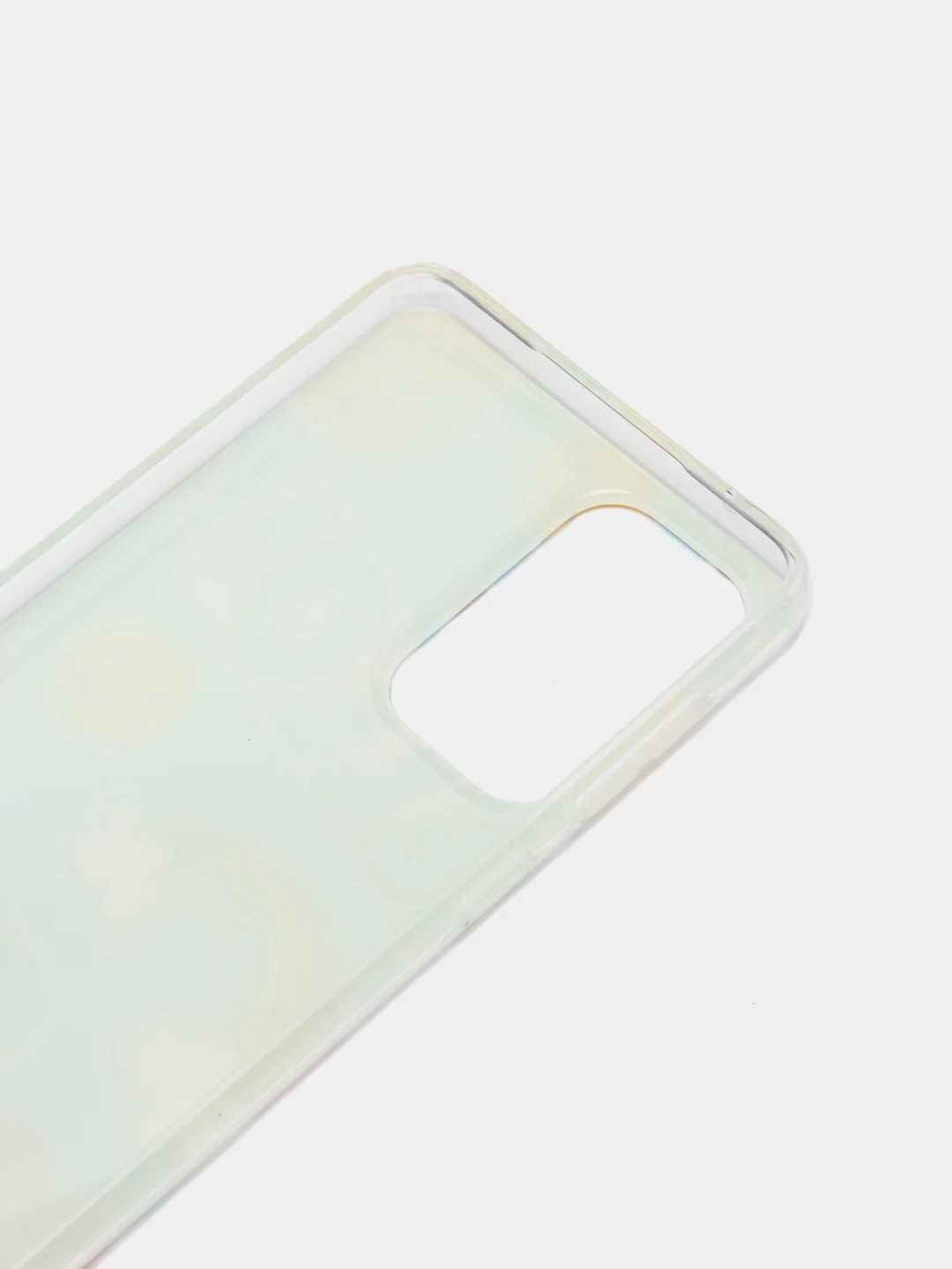 Голубой чехол для Samsung Galaxy A33, Самсунг Галакси А33 5G, силиконовый, с рисунком
