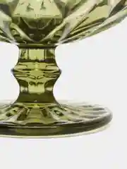 Креманка стеклянная Magistro "Круиз", 350 мл, d=12 см, цвет зелёный
