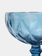 Креманка стеклянная Magistro "Круиз", 350 мл, d=12 см, цвет синий