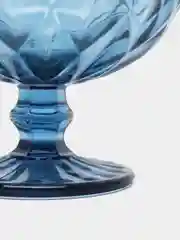 Креманка стеклянная Magistro "Круиз", 350 мл, d=12 см, цвет синий