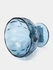 Креманка стеклянная Magistro "Круиз", 350 мл, d=12 см, цвет синий
