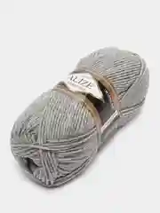 Серый пряжа Alize Lanagold, комплект 2 штуки, 3 штуки, 49% шерсть, 51% акрил, 100 г, 240 м,Ч1