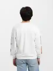 Белый свитшот