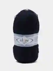 Темно-синий пряжа Alize Lanagold 800 Акрил 51% Шерсть 49% 100г 800м