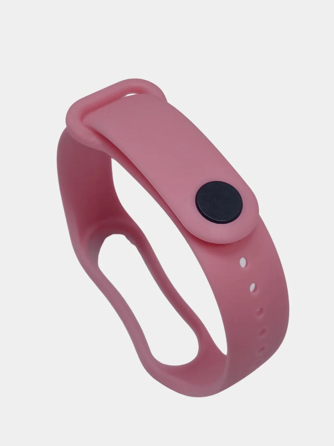 Розовый силиконовый ремешок для фитнес-браслета Xiaomi Mi Band 7