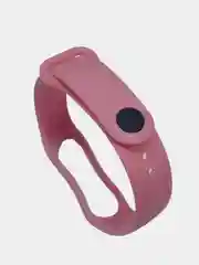 Розовый силиконовый ремешок для фитнес-браслета Xiaomi Mi Band 7