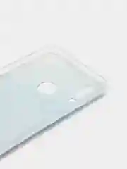 Светло-синий чехол на Honor 10 Lite/Huawei P Smart 2019 / Хонор 10 Лайт прозрачный, с рисунком