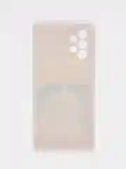 Желтый силиконовый чехол на Samsung Galaxy A52/A52s / Самсунг А52/A52s прозрачный, с рисунком