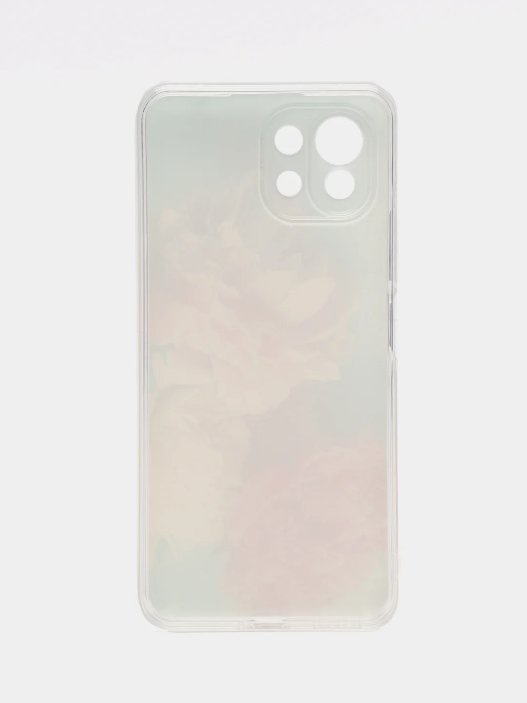 Конфетный силиконовый чехол на Xiaomi Mi 11 Lite/5G NE / Сяоми Ми 11 Лайт прозрачный, с рисунком